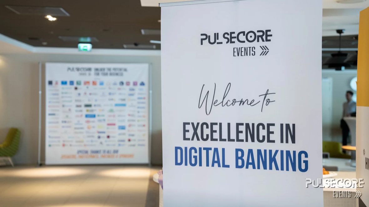 Photograph from a previous edition of the Excellence in Digital Banking summit organised by PulseCore Events, held in Amsterdam, Netherlands